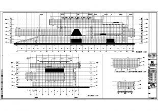 河南省旅游服务中心建筑设计施工图(含效果图)